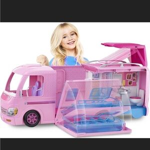 VTG Barbie Dream House Ultimate RV Camper Van-Well Used